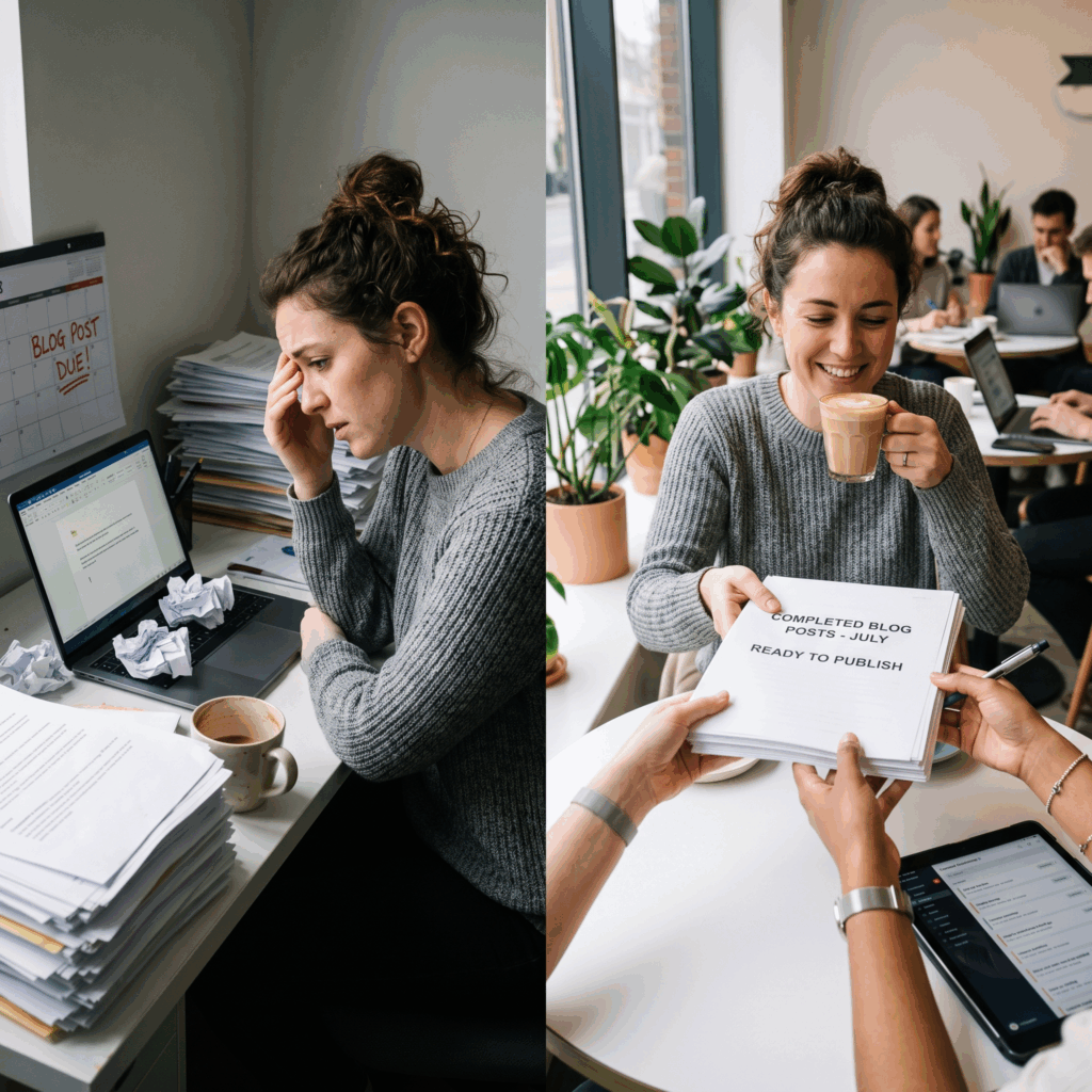 How to Outsource Small Business Blog Writing: Should You Do It and How to Get Started?
